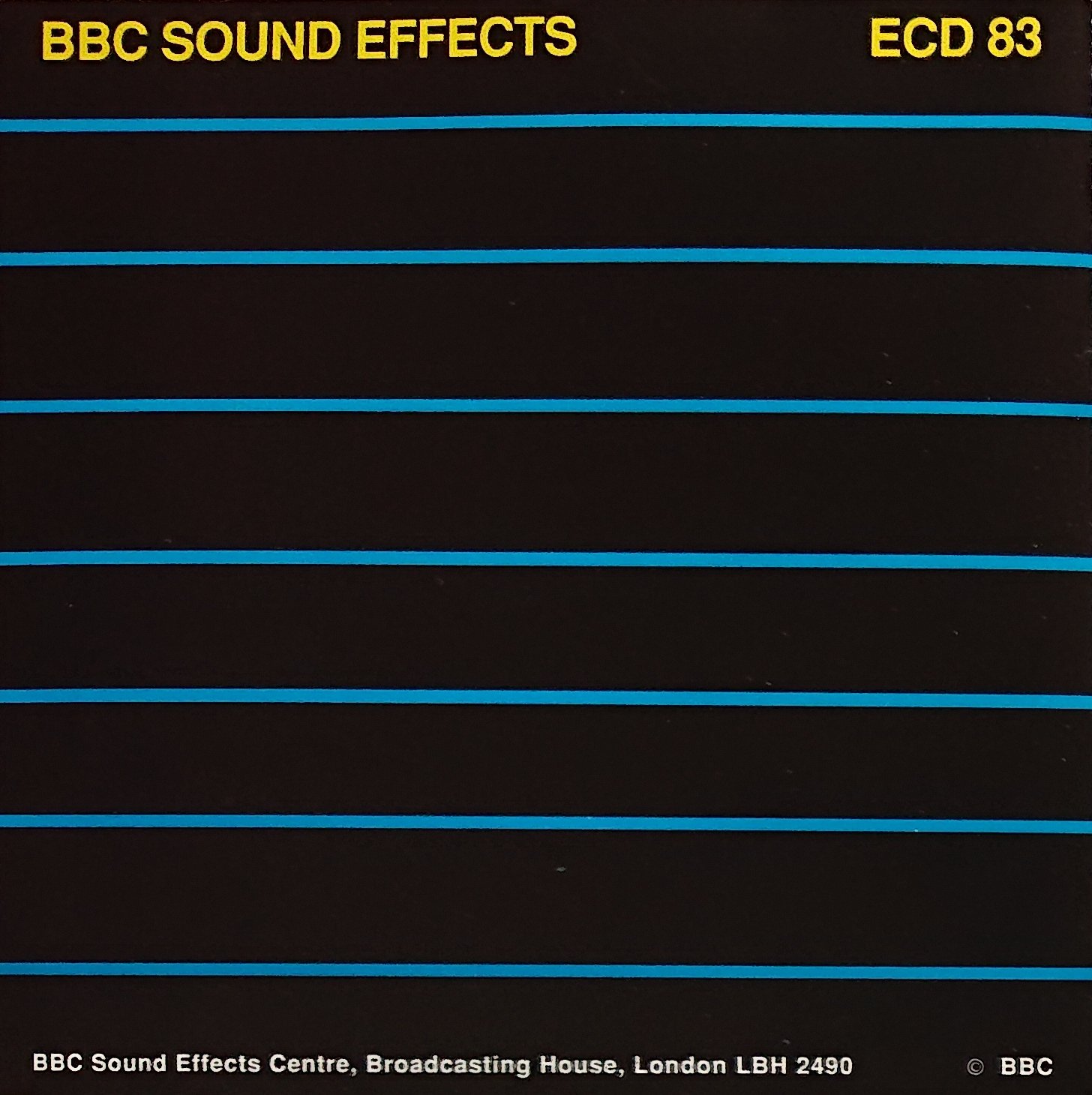 Middle of cover of ECD 83